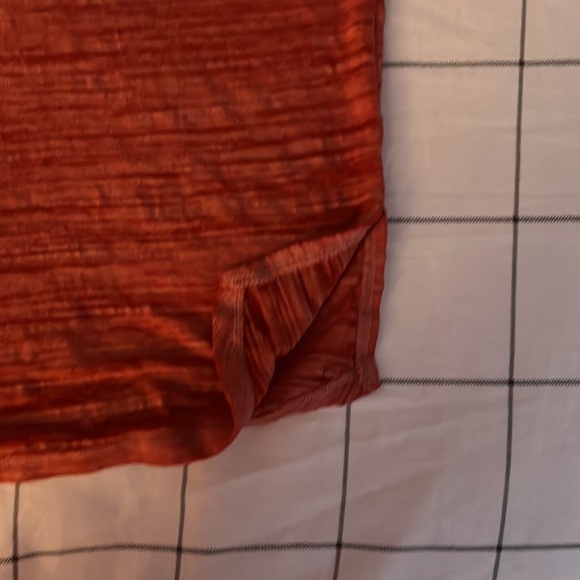 SOLD - NWOT PINK Victoria’s Secret Red & Pink Semi-Sheer Short Sleeve Tee - Picture 4 of 7